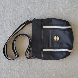 TYLER RODEN shoulder bag.  Sporty strap.